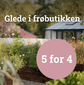 Glede i frøbutikken - 5 for 4